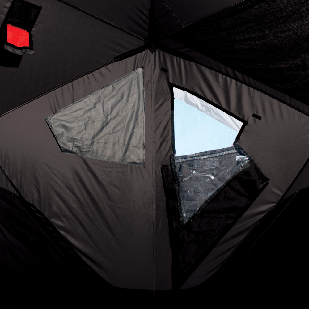 Eskimo FatFish 9416i Thermal Pop-up Shelter Ice Fishing House - Flockneti