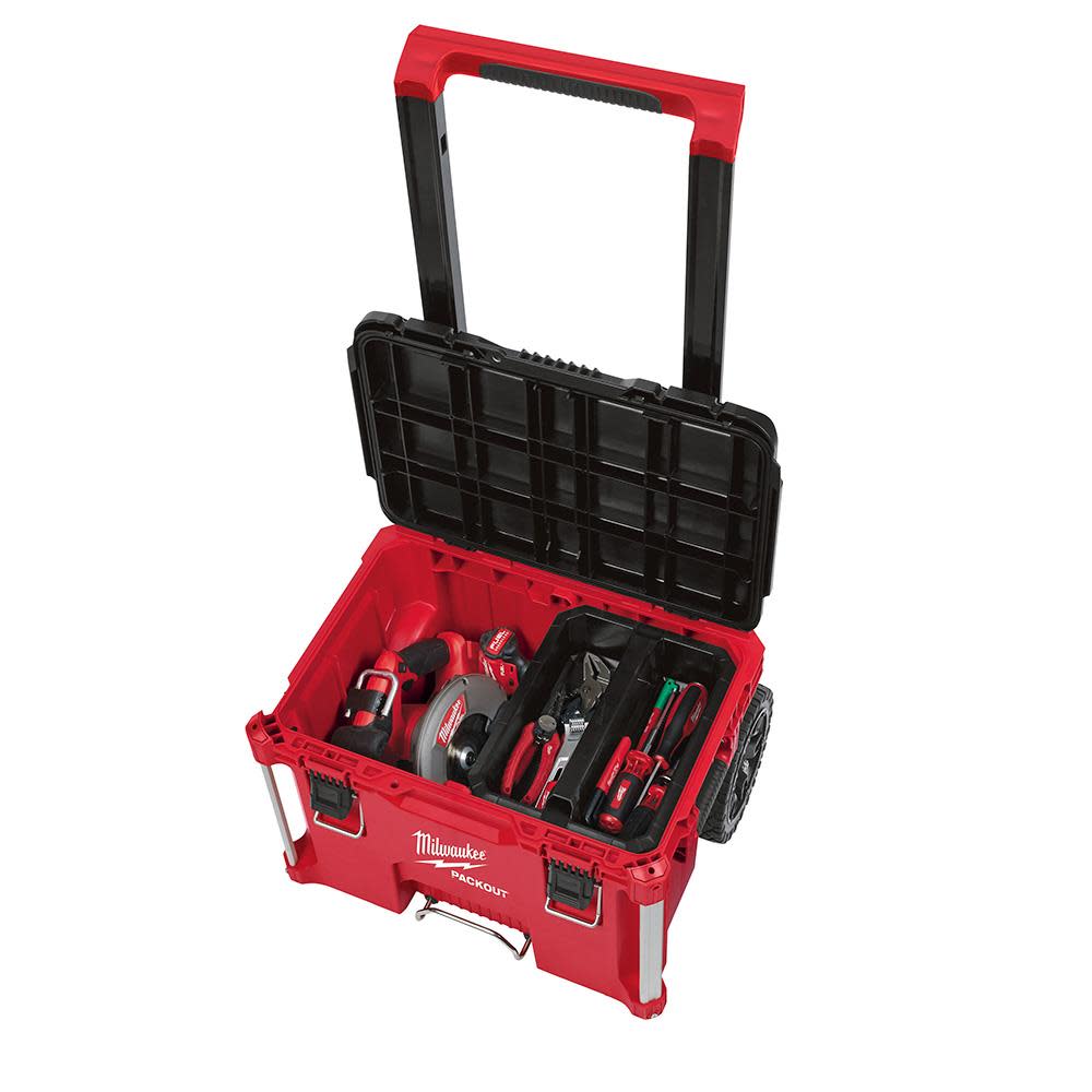 Milwaukee PACKOUT Rolling Tool Box - Flockneti