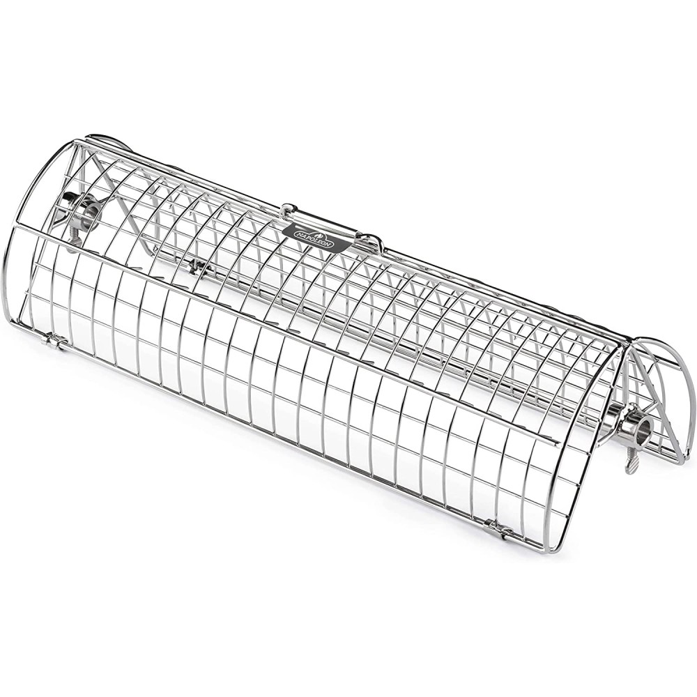 Napoleon Rotisserie Rack Stainless Steel Dual Cage - Flockneti
