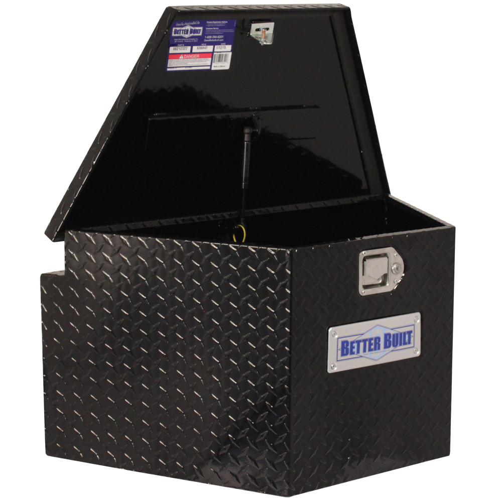 Better Built 18″ Utility Trailer Tongue Truck Box V Shaped Short Black - Flockneti
