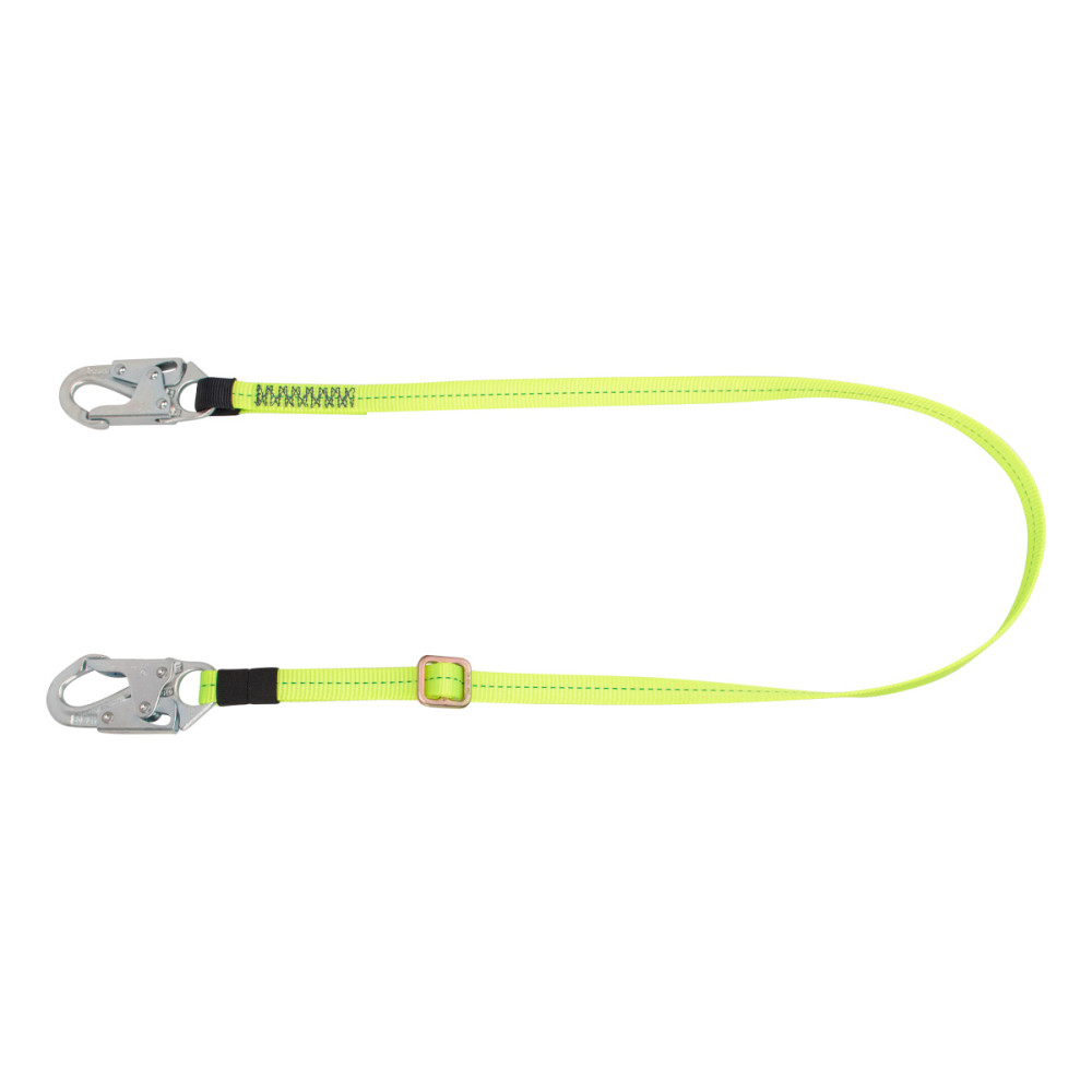 Safewaze 6′ Single Leg Adjustable Web Positioning Lanyard - Flockneti