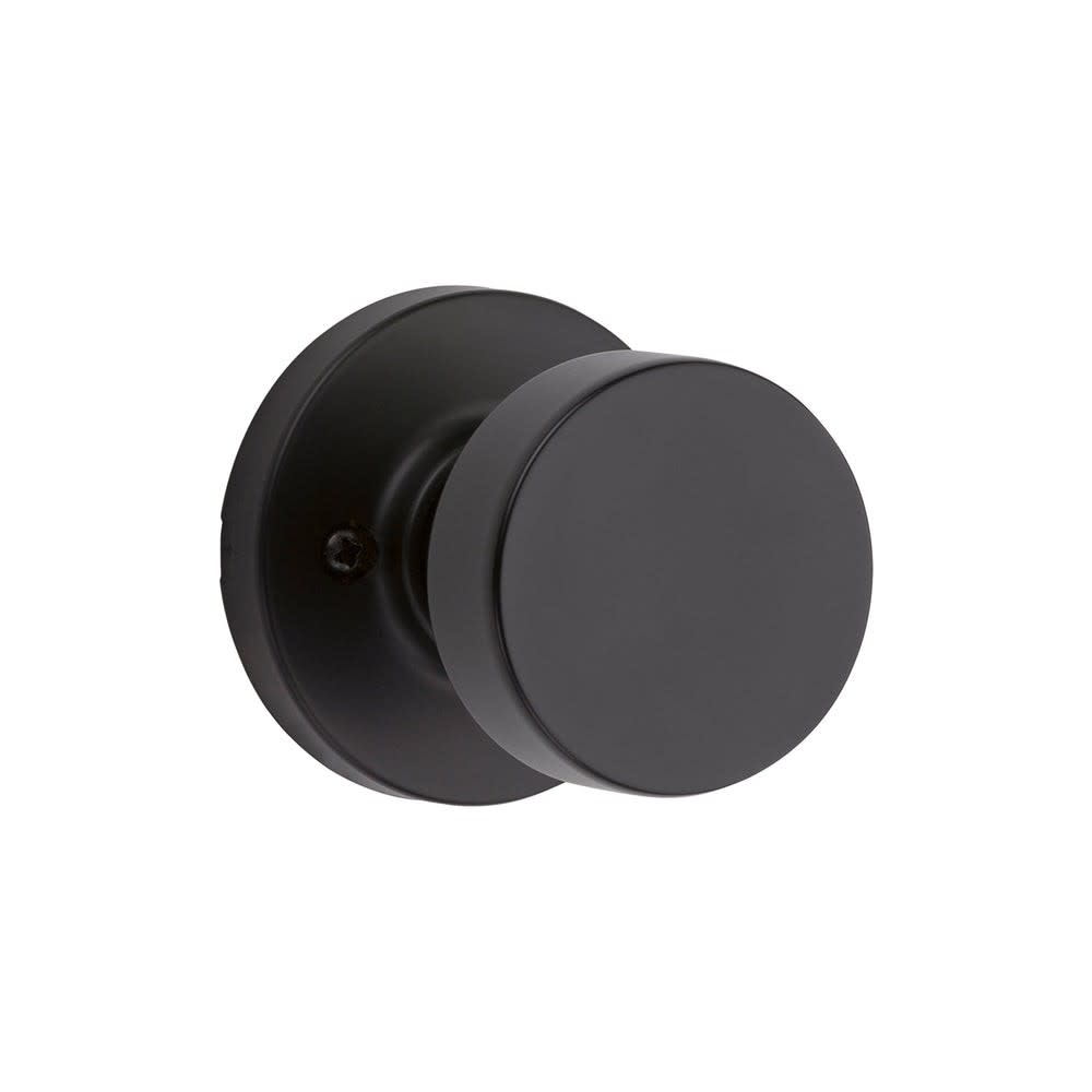 Kwikset Dummy Door Handle Matte Black Interior Pull Only Half - Flockneti