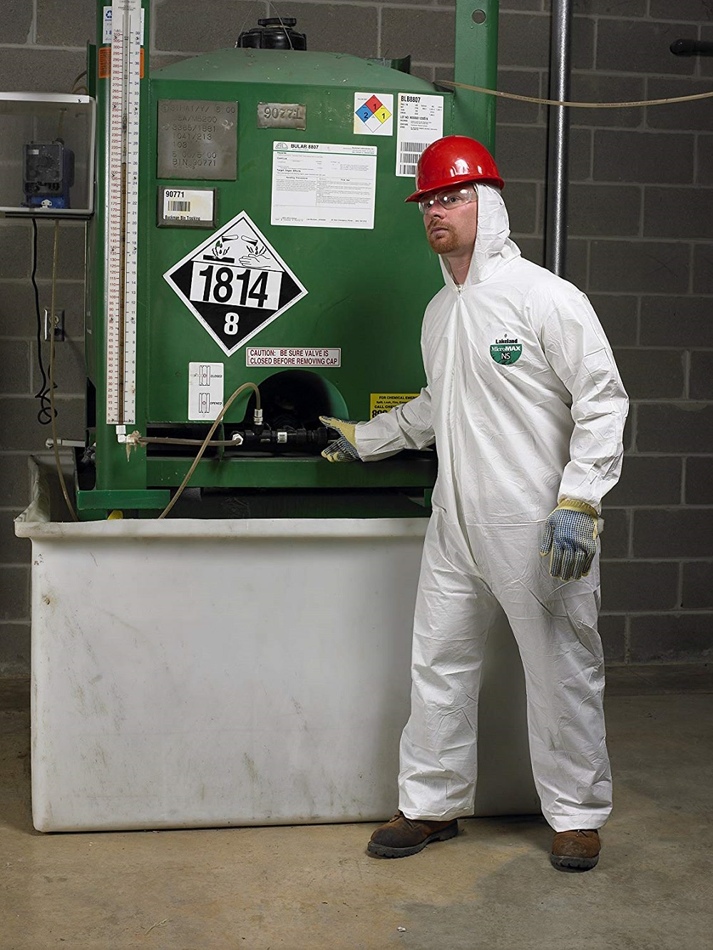 Lakeland Industries Micromax NS Coverall – 5XL - Flockneti