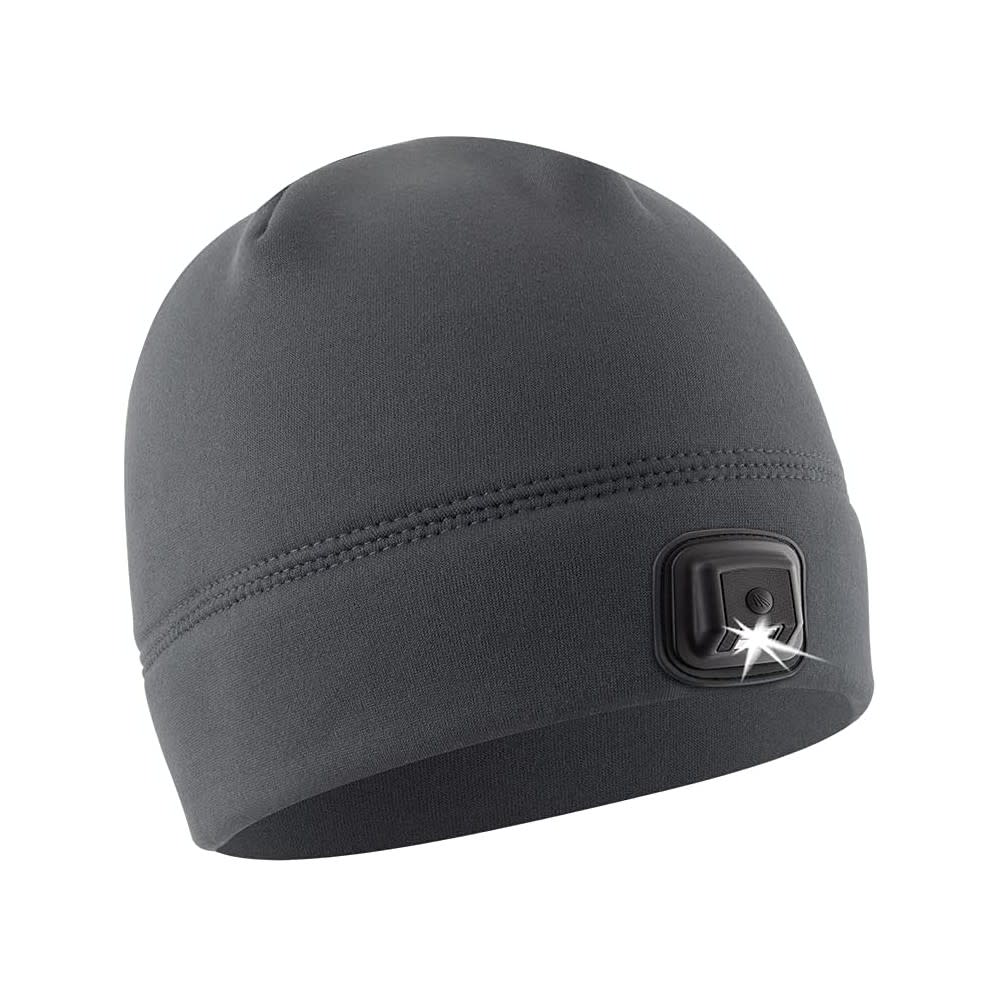 Panther Vision POWERCAP HCL Beanie Charcoal Gray LED Rechargeable - Flockneti