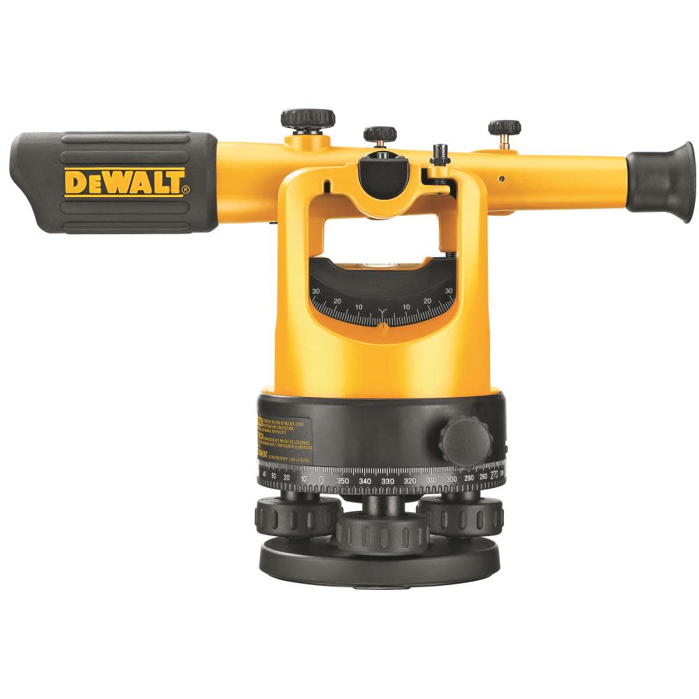 DEWALT 20x Magnification Transit Level Package - Flockneti