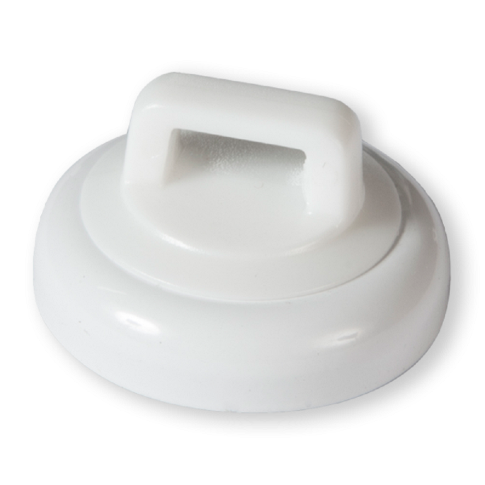 Rack-A-Tiers Mag Daddy Magnetic Zip Tie Mount White 15lb 10pk - Flockneti