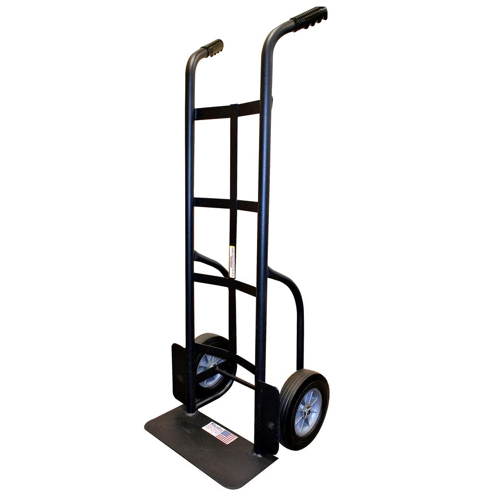 Milwaukee Hand Truck Heavy Duty Dual Handle Hand Truck with 10 In. Solid Wheels - Flockneti