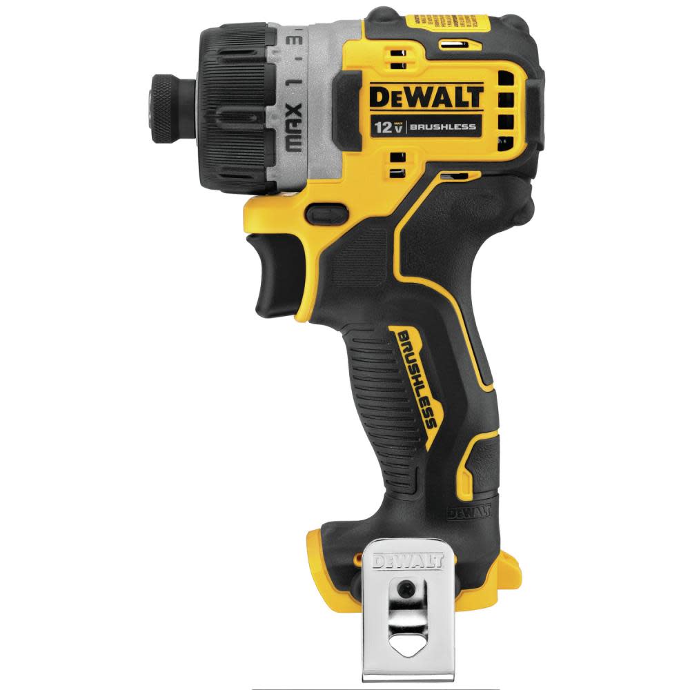 DEWALT XTREME 12V MAX* Brushless 1/4 in. Cordless Screwdriver (Tool only) - Flockneti