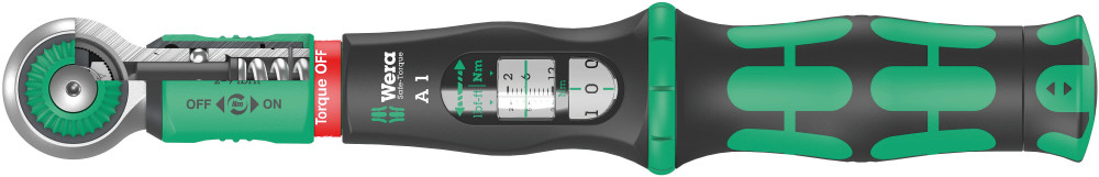Wera Tools 2-12 Nm Safe-Torque A 1 Torque Wrench - Flockneti
