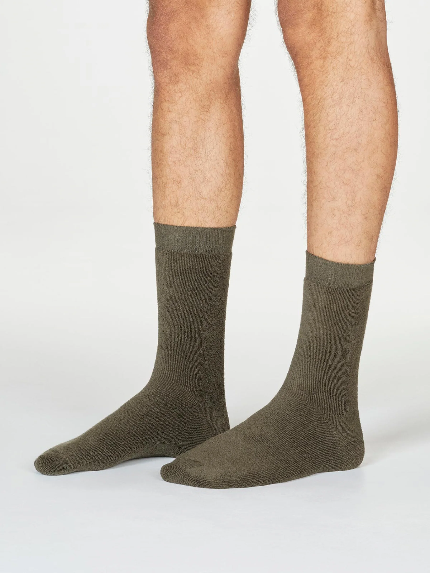 Walker Socks - Walnut Grey - Flockneti