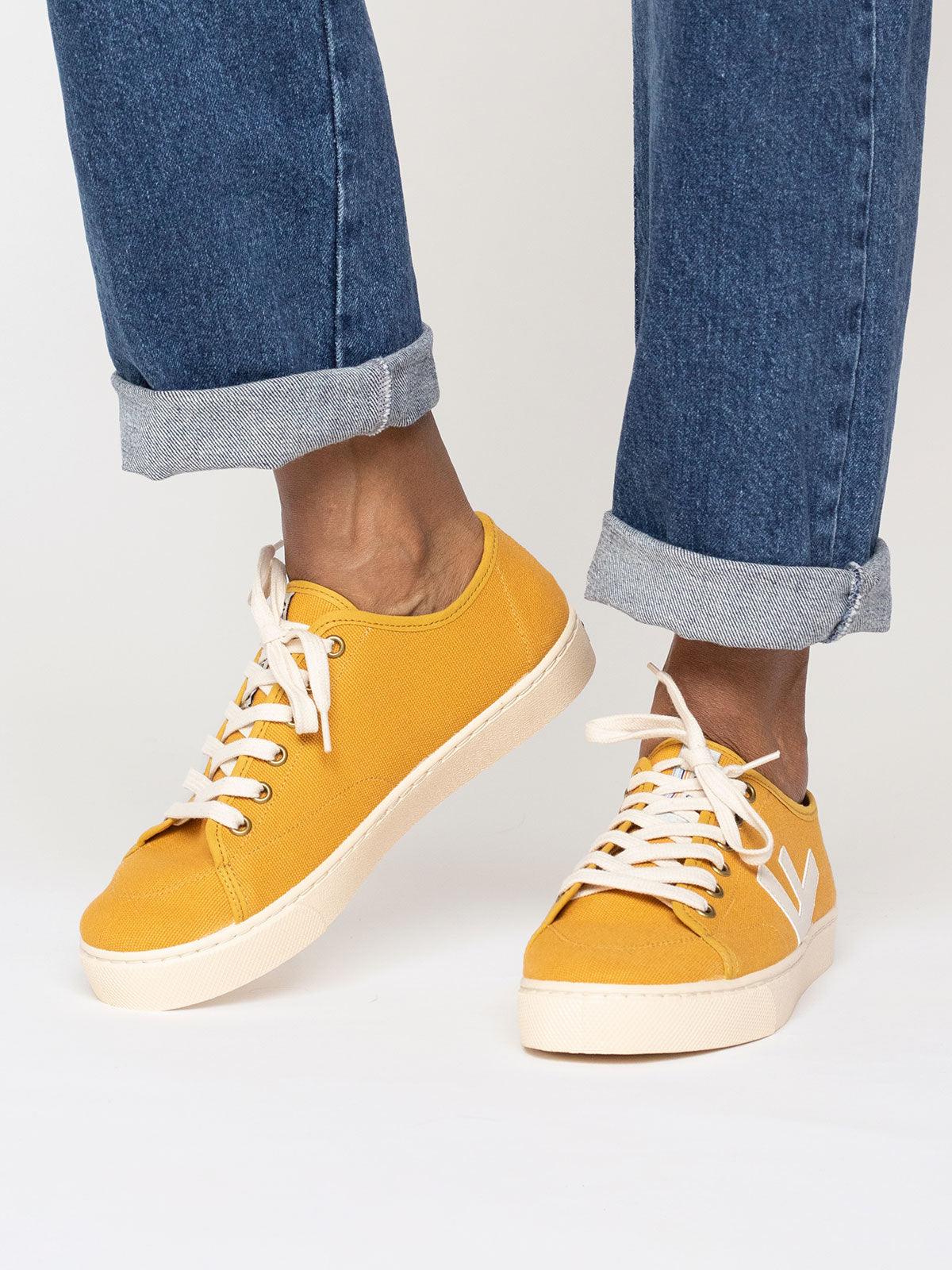 Flamingos Life Rancho Organic Cotton Unisex Trner - Honey Ivory - Flockneti