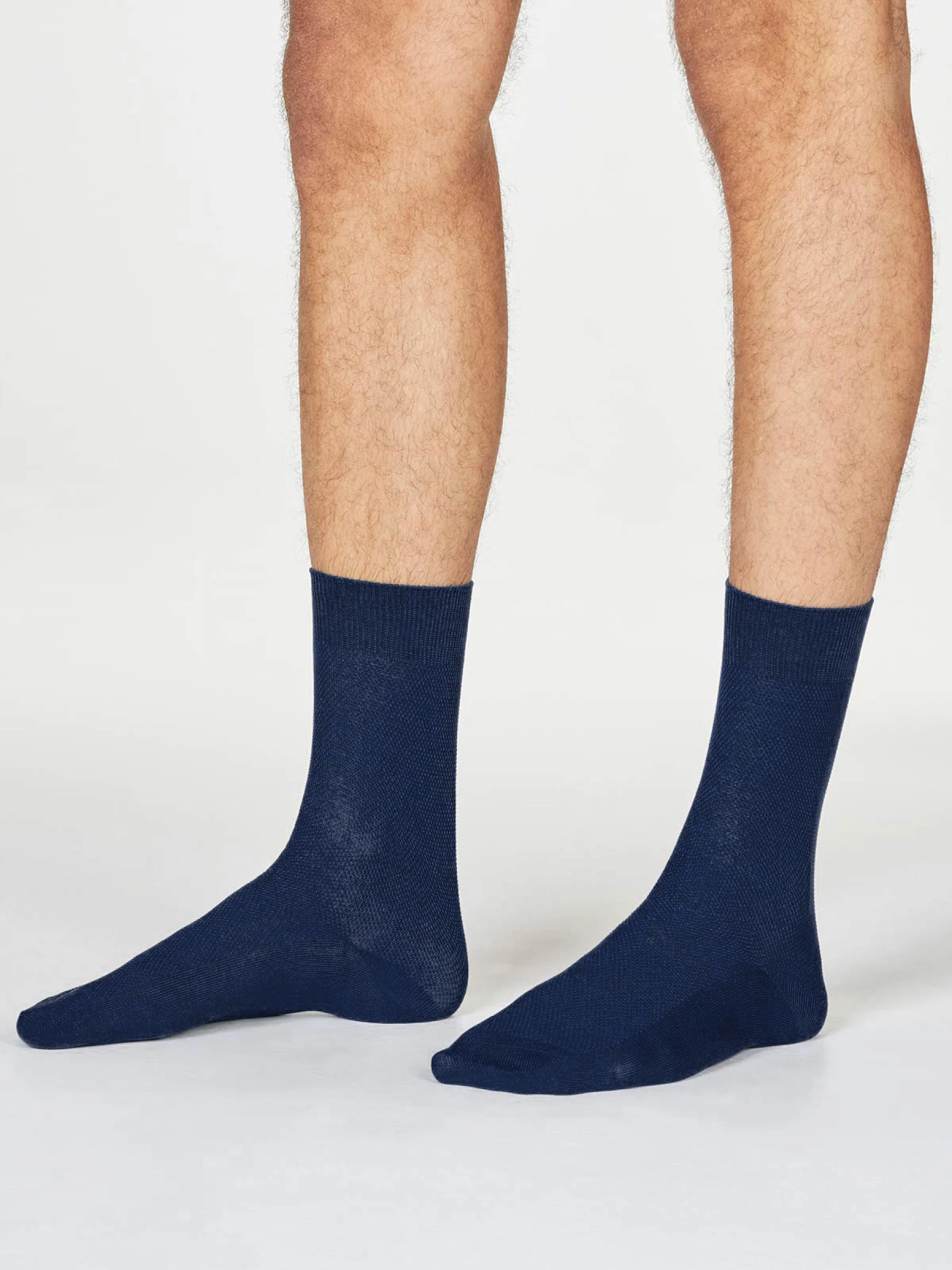 Rodney Dress Socks - Navy - Flockneti
