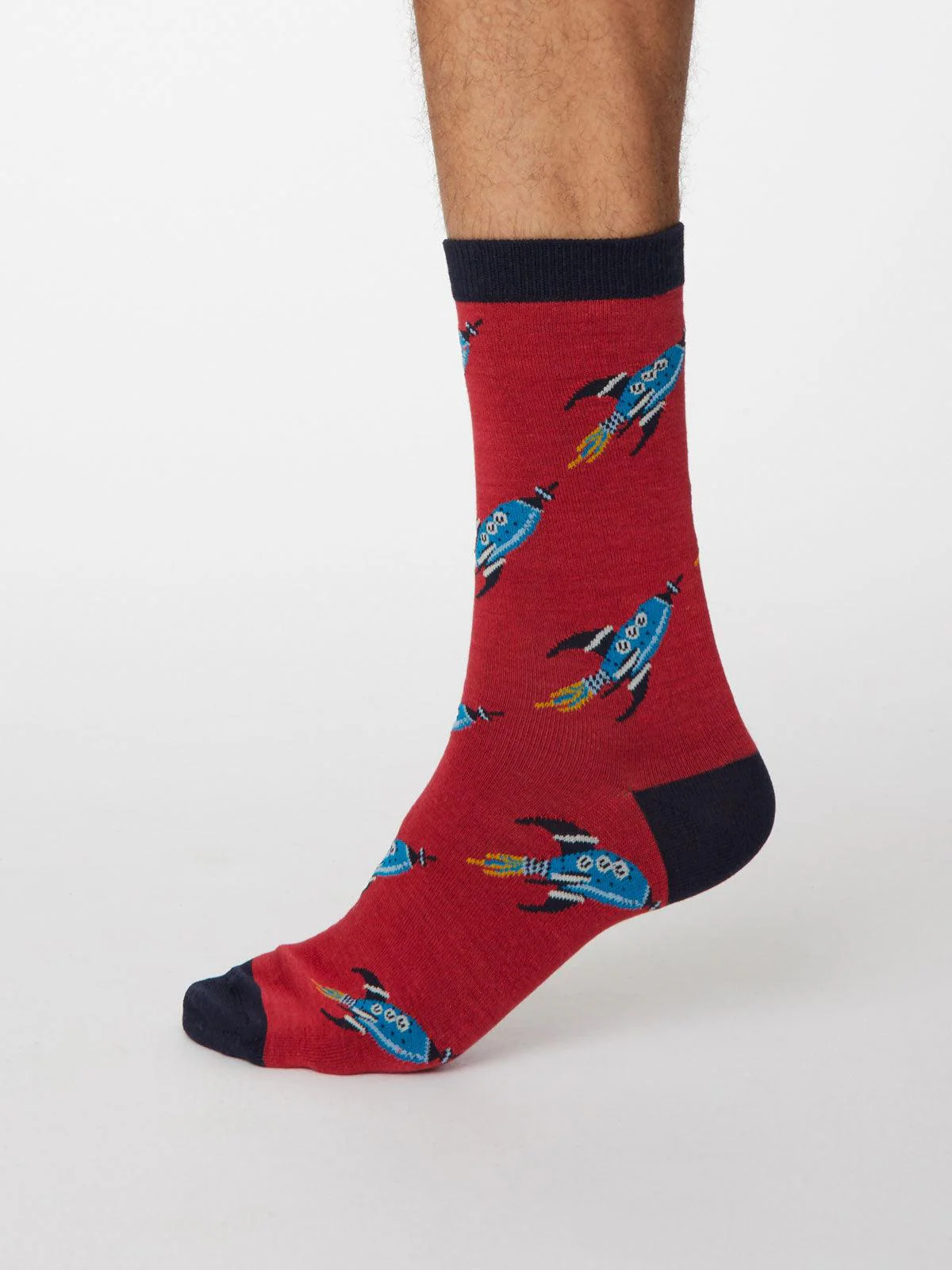 Galassia Socks - Berry Red - Flockneti