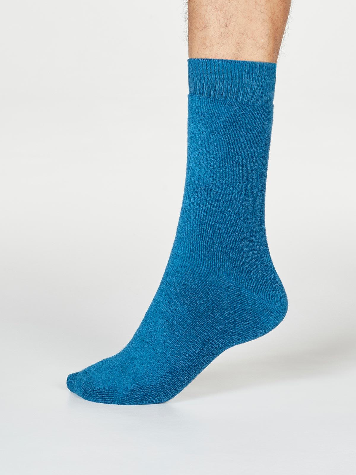 Walker Socks - Ink Blue - Flockneti