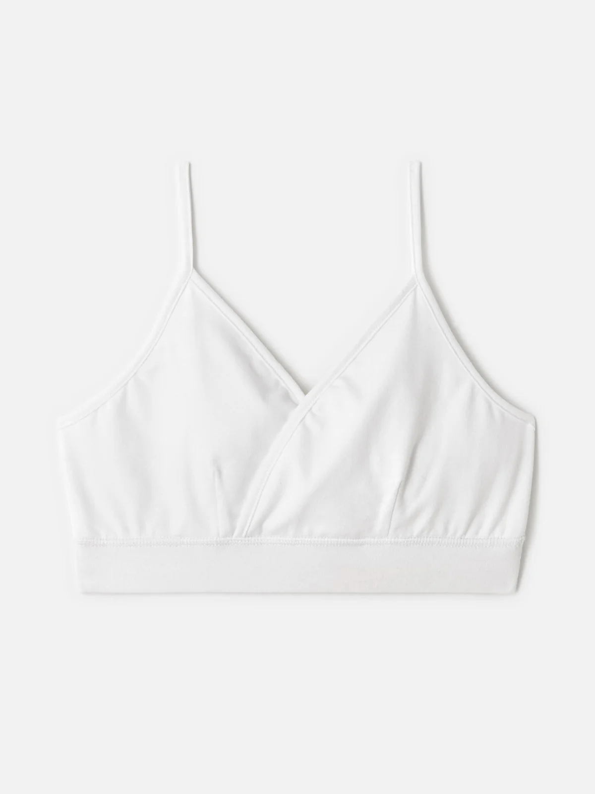 Organic Cotton Jersey Triangle Bralette - Flockneti