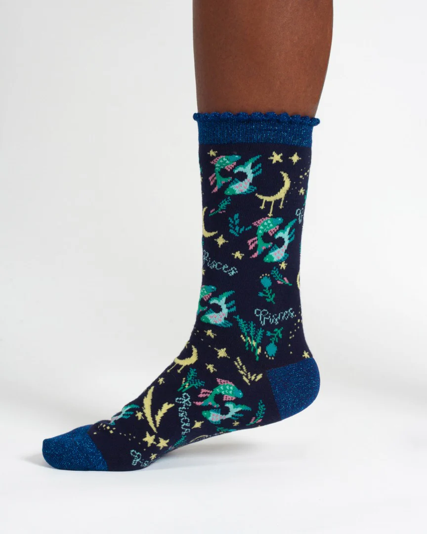 Horoscope Bamboo Socks - Pisces - Flockneti