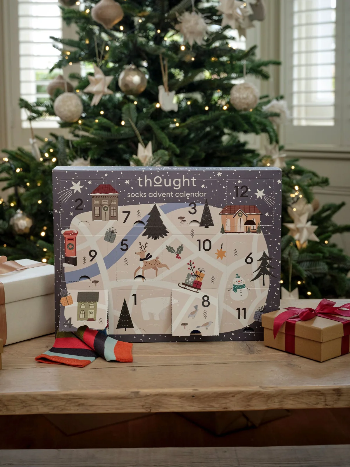 Mens 12 Days of Christmas Advent Calendar - Multi - Flockneti