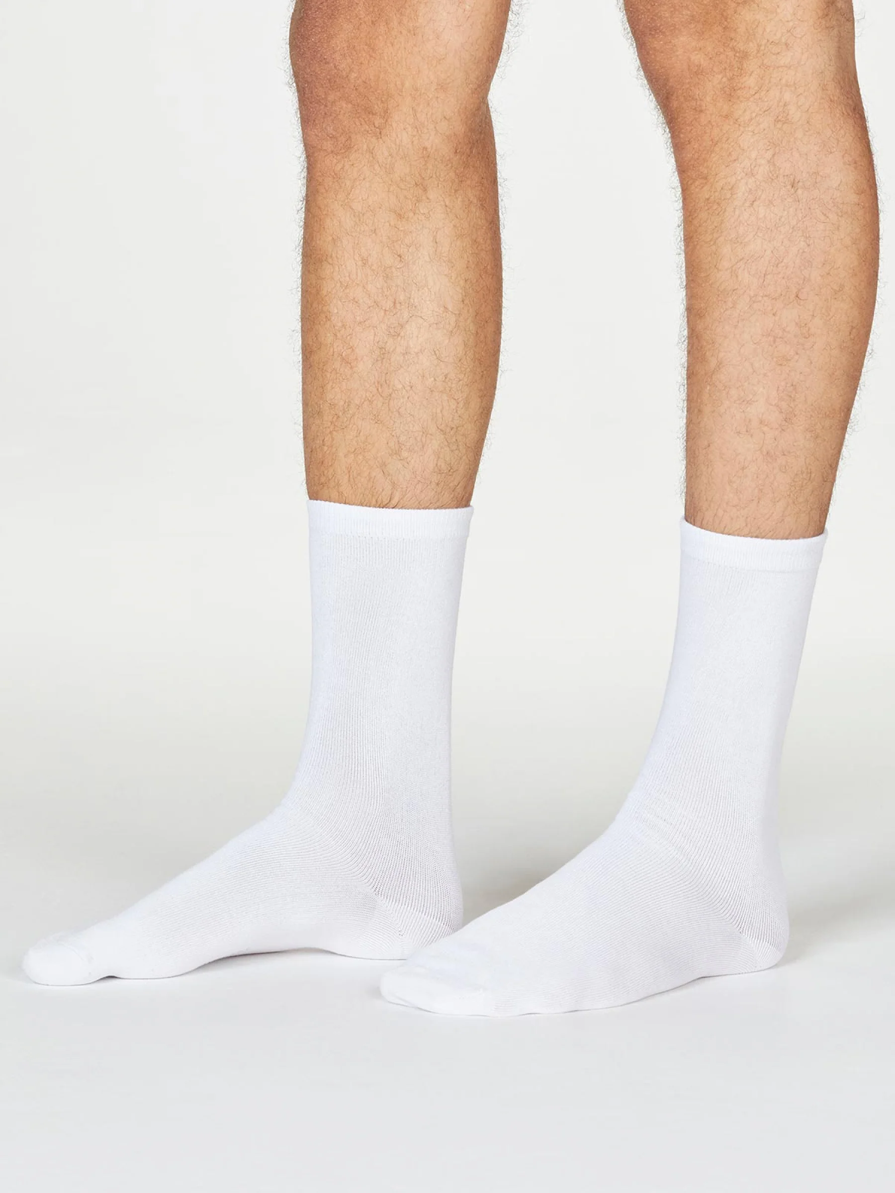 Jimmy Bamboo Socks - White - Flockneti