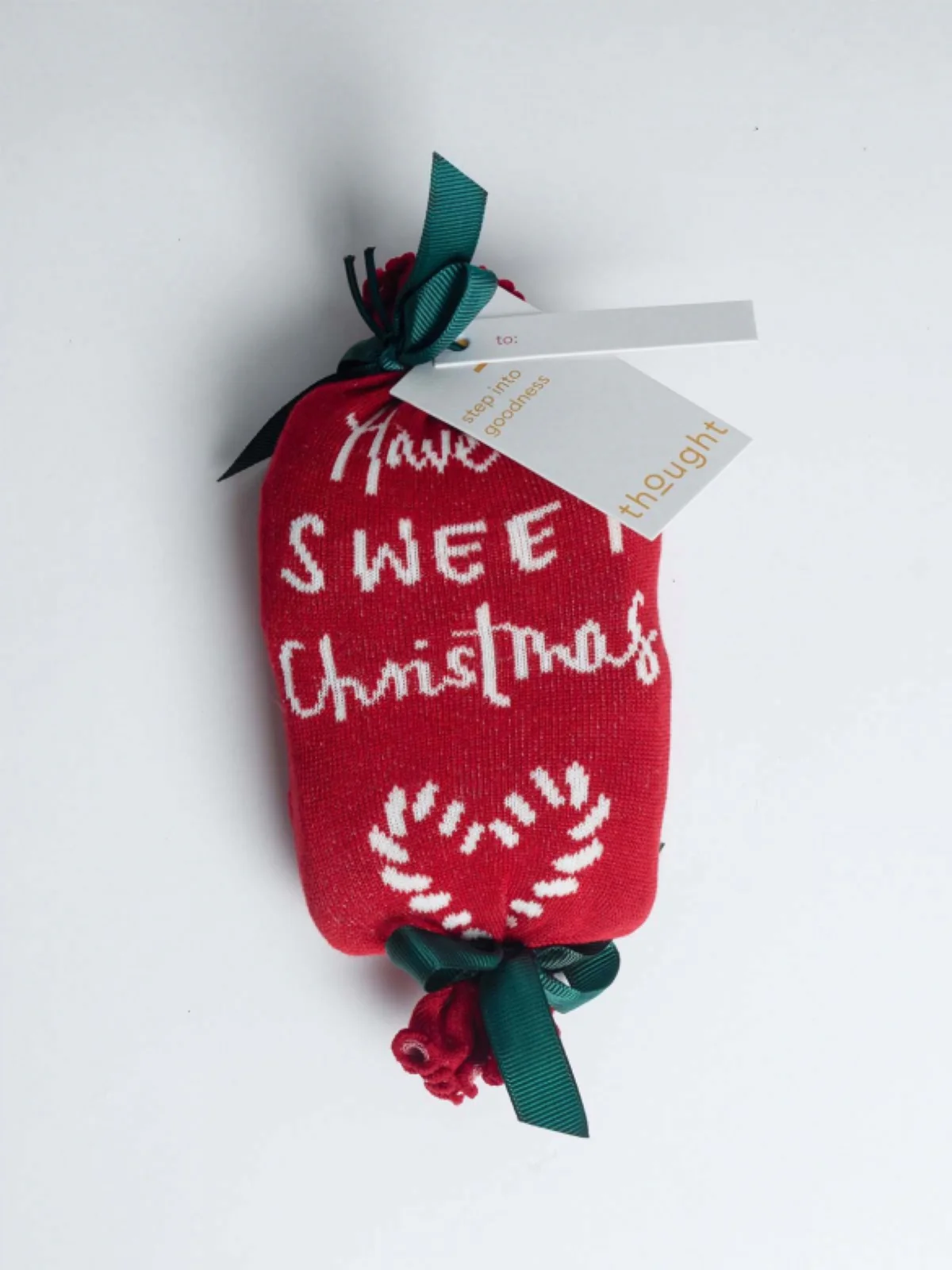 Sweet Christmas Bamboo Socks In A Bag - Multi - Flockneti