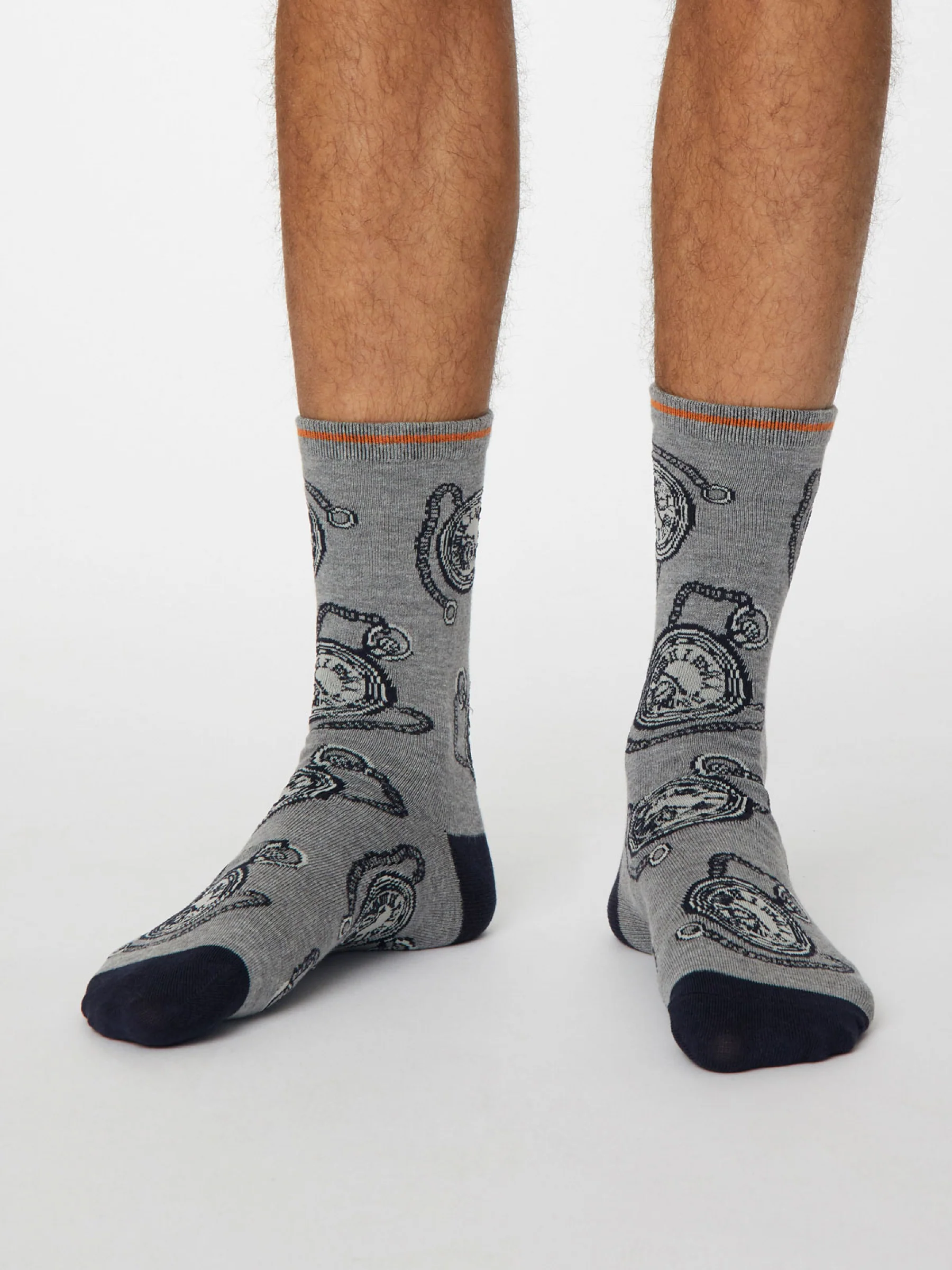 Momento Socks - Mid Grey Marle - Flockneti