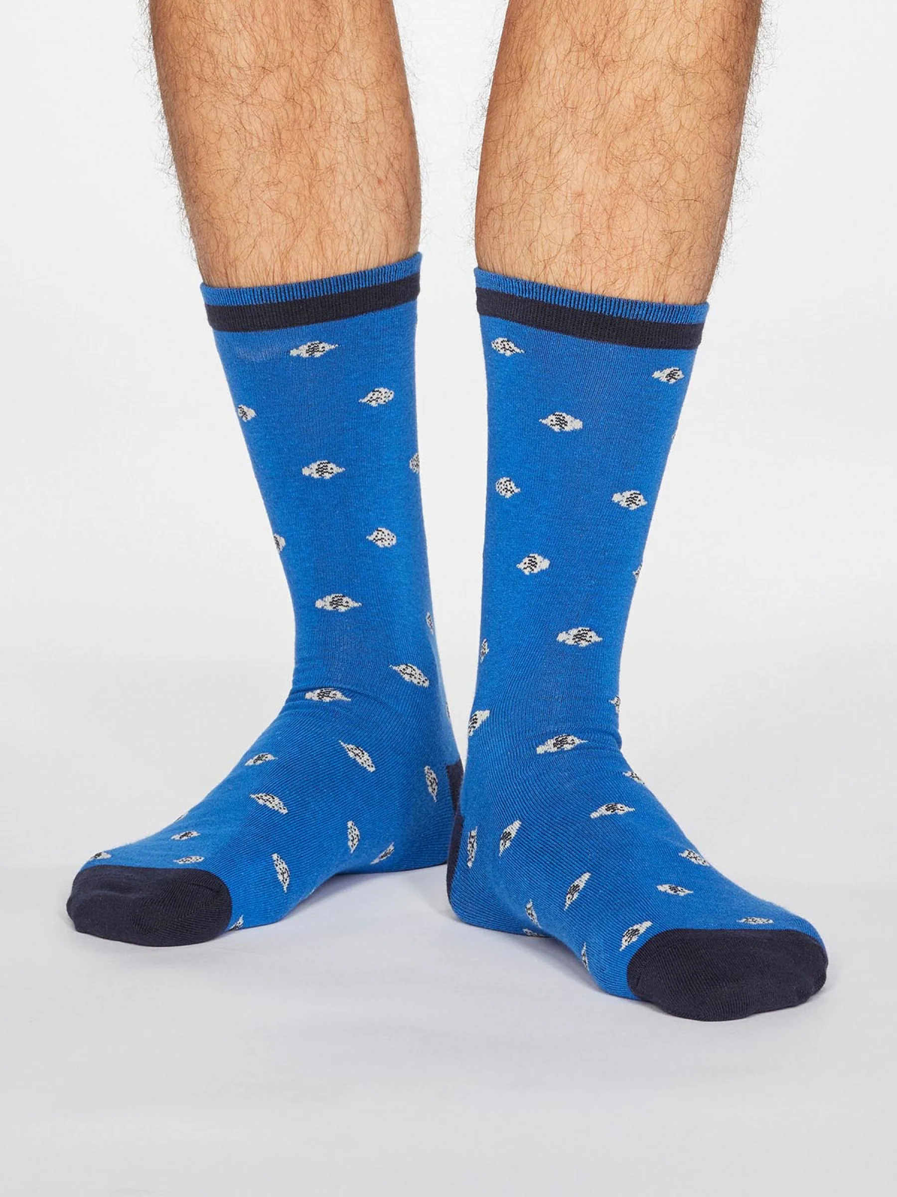 Carlos Sea Creatures Socks - Bright Blue - Flockneti