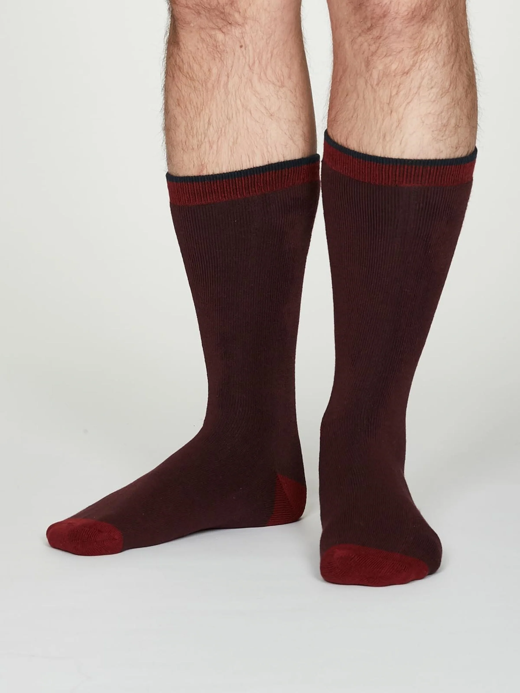 Walker Socks - Burgundy - Flockneti
