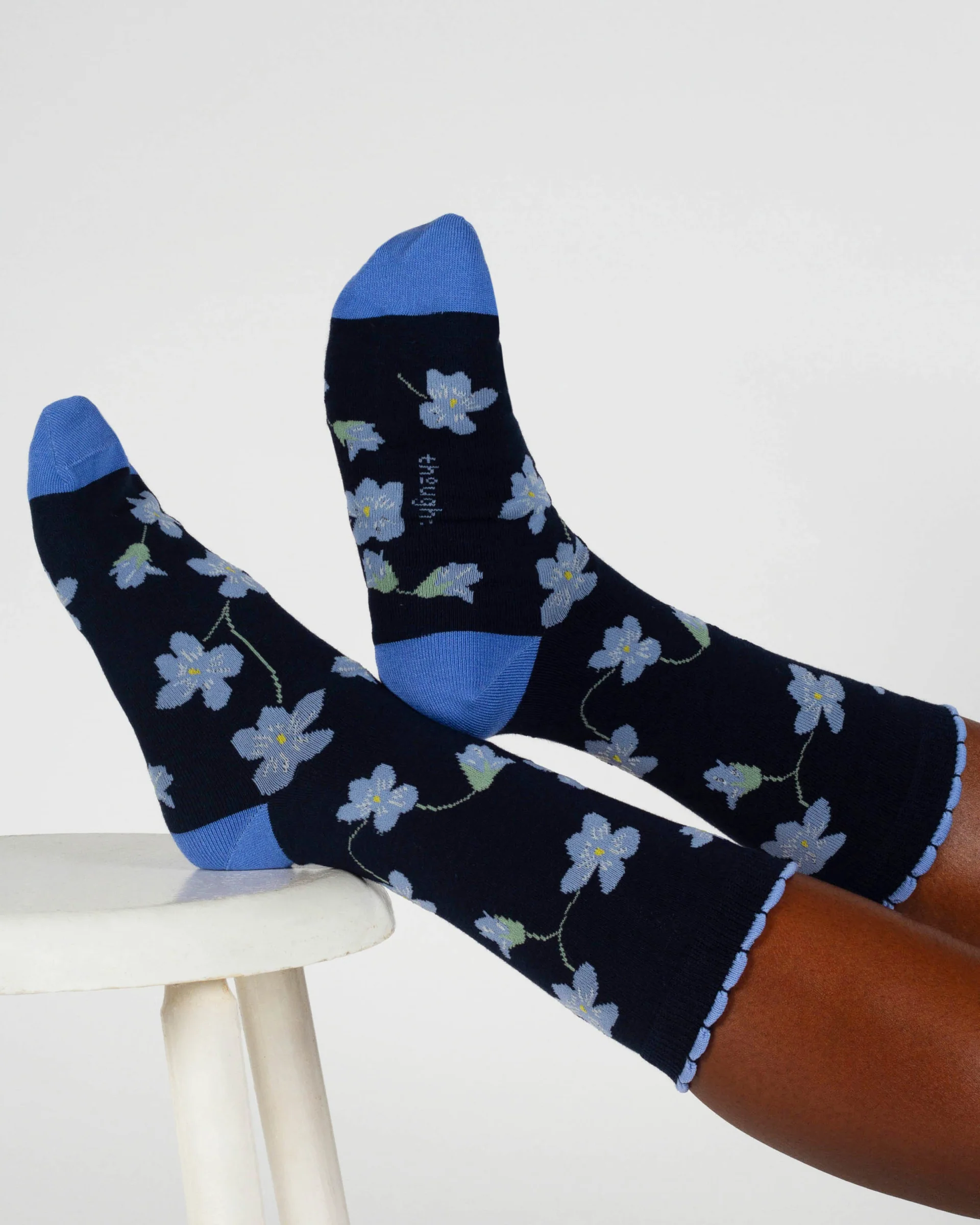 Womens February Birth Flower Sock - Primrose - Flockneti