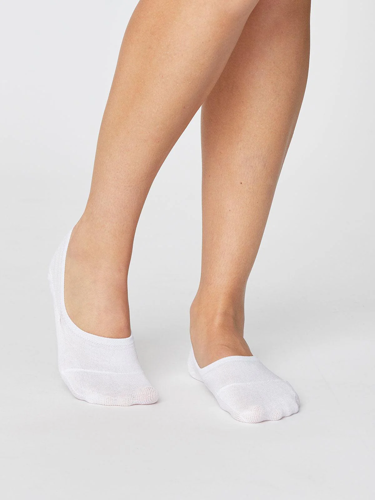 No Show Socks - White - Flockneti