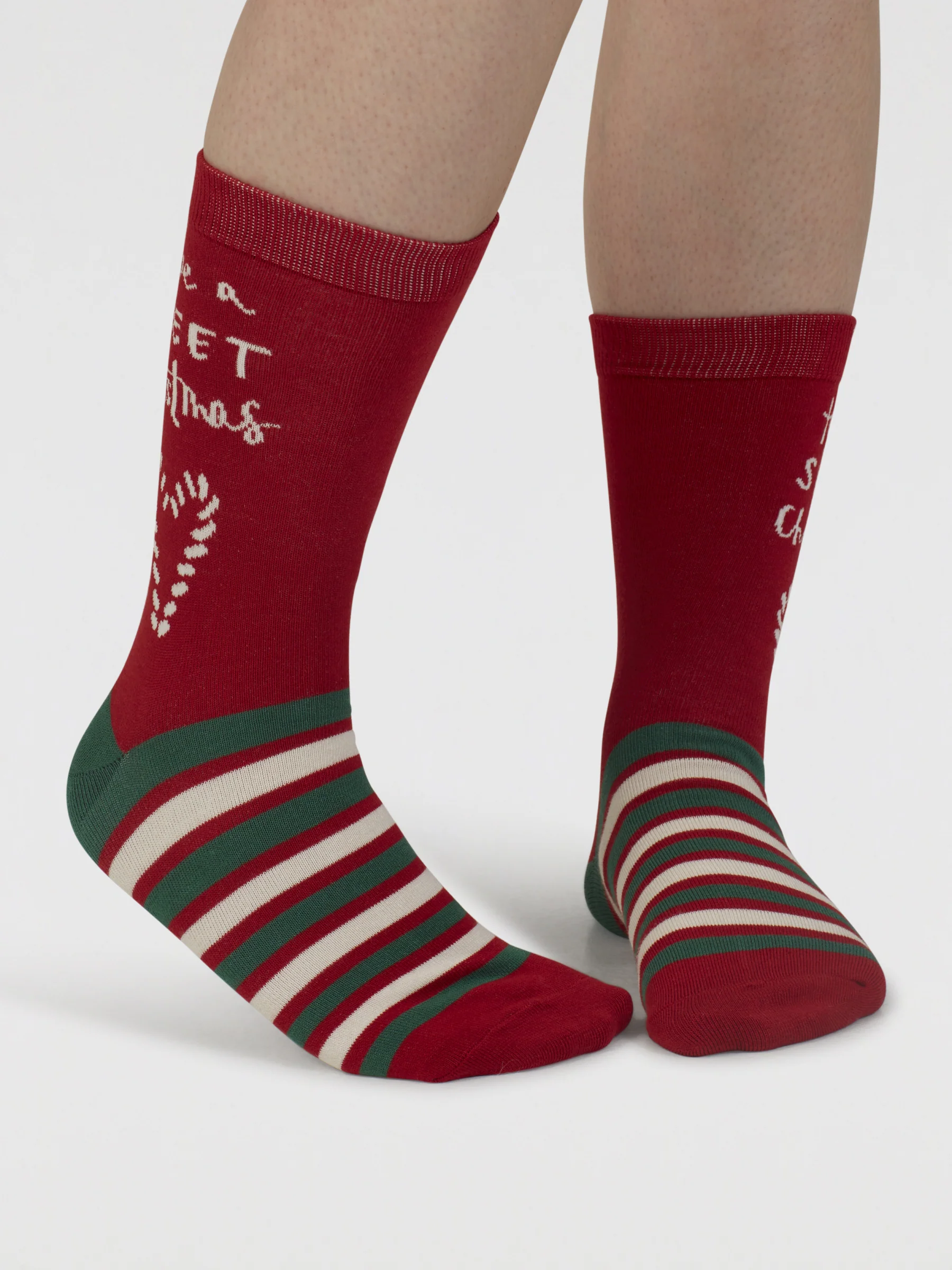 Sweet Christmas Bamboo Socks In A Bag - Multi - Flockneti