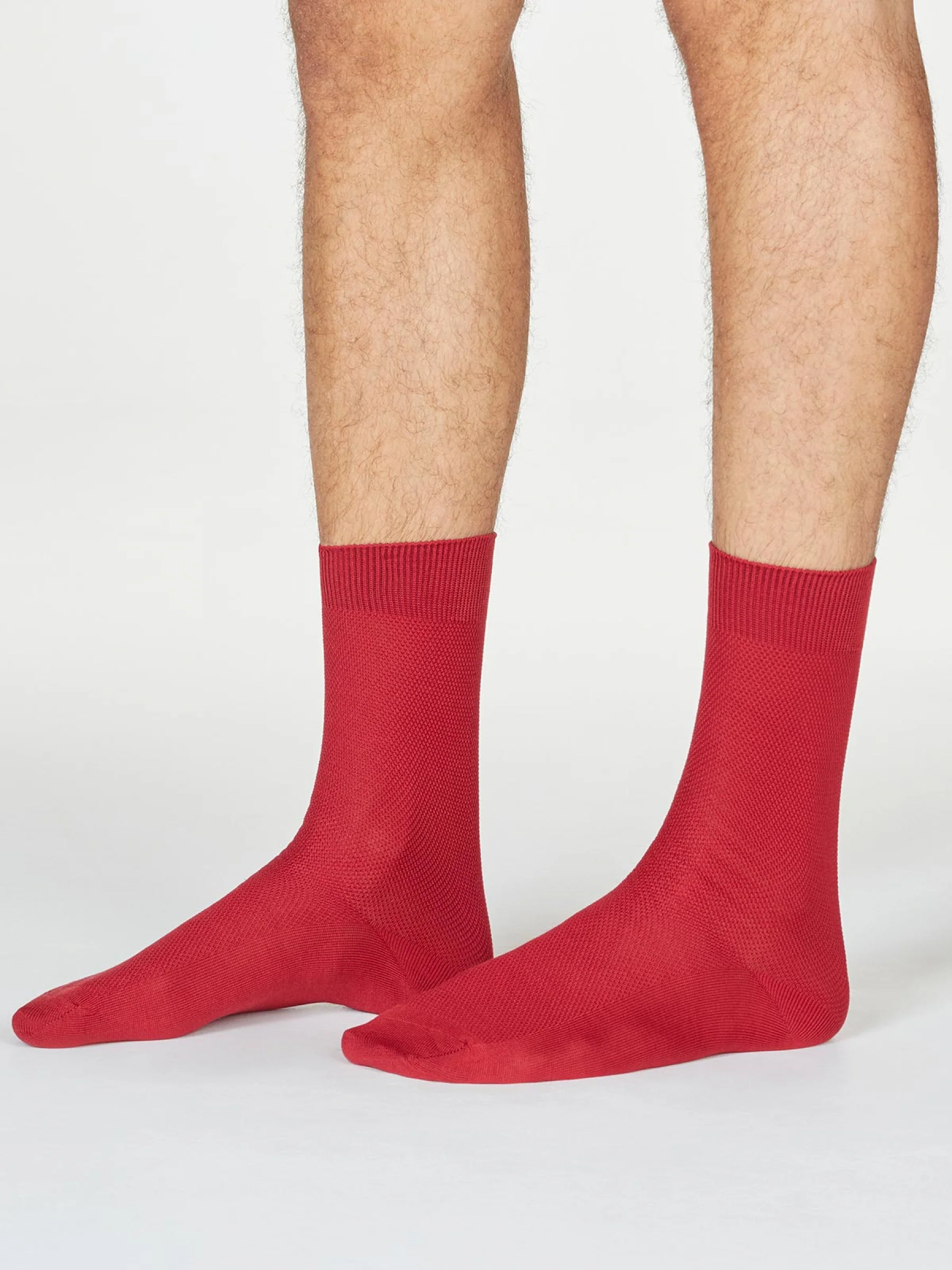 Rodney Dress Socks - Wine Red - Flockneti