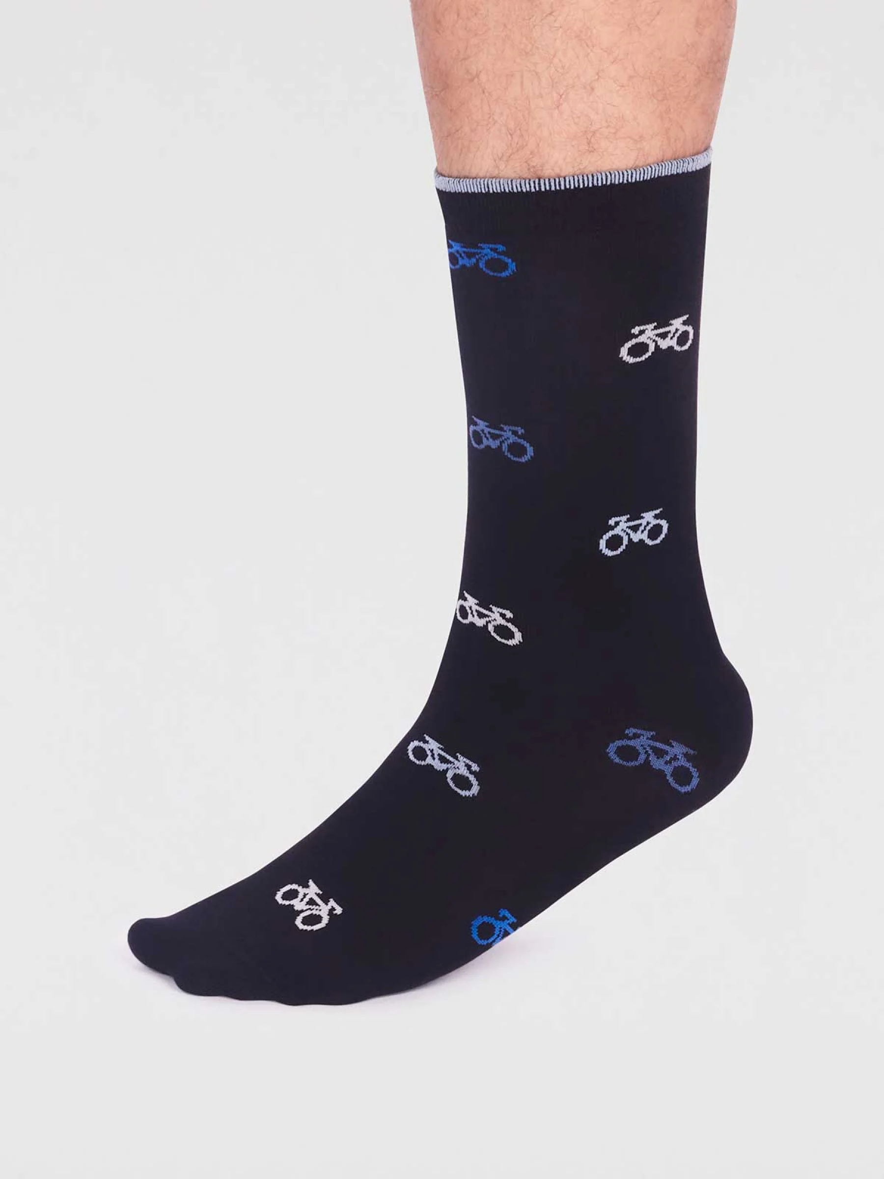 Idris Bamboo Bike Socks In A Bag - Multi - Flockneti