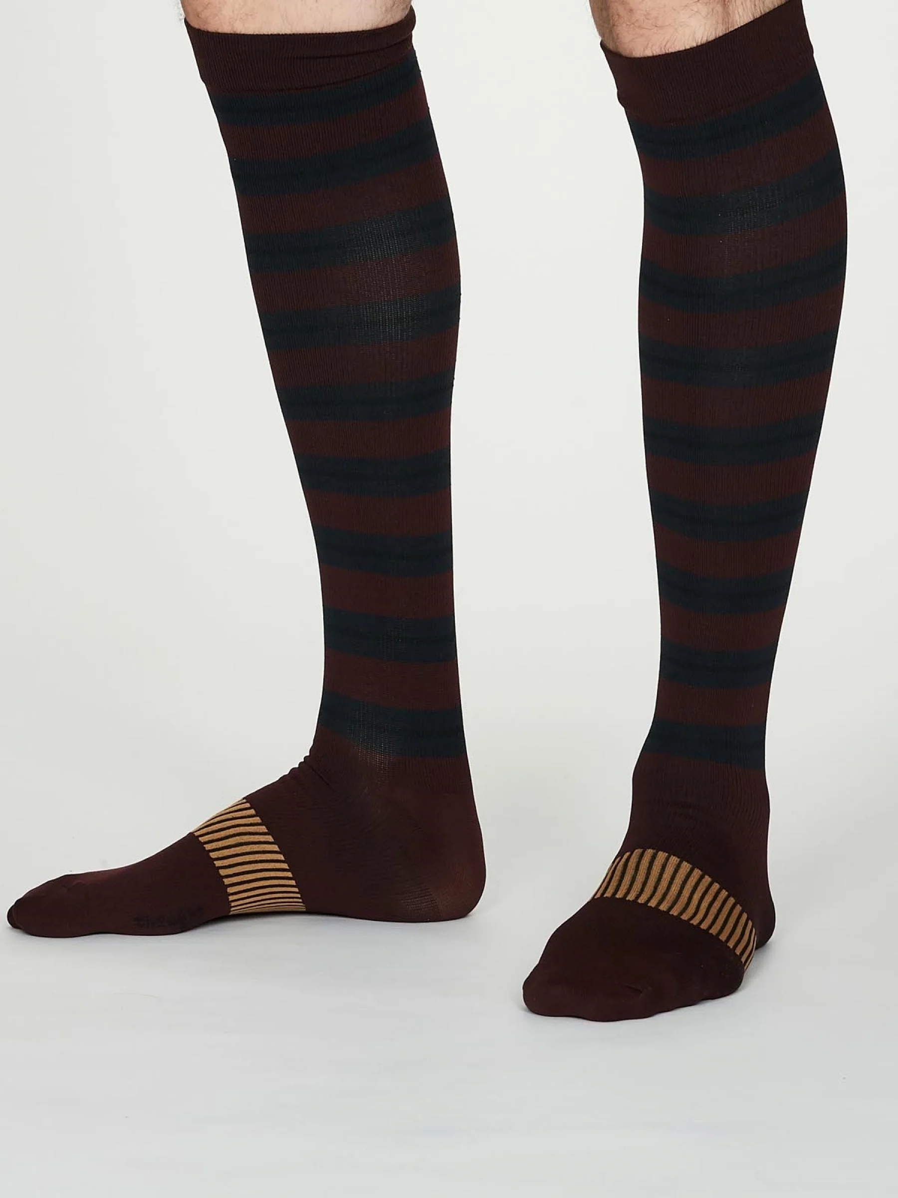 Thomas Compression Socks - Burgundy - Flockneti