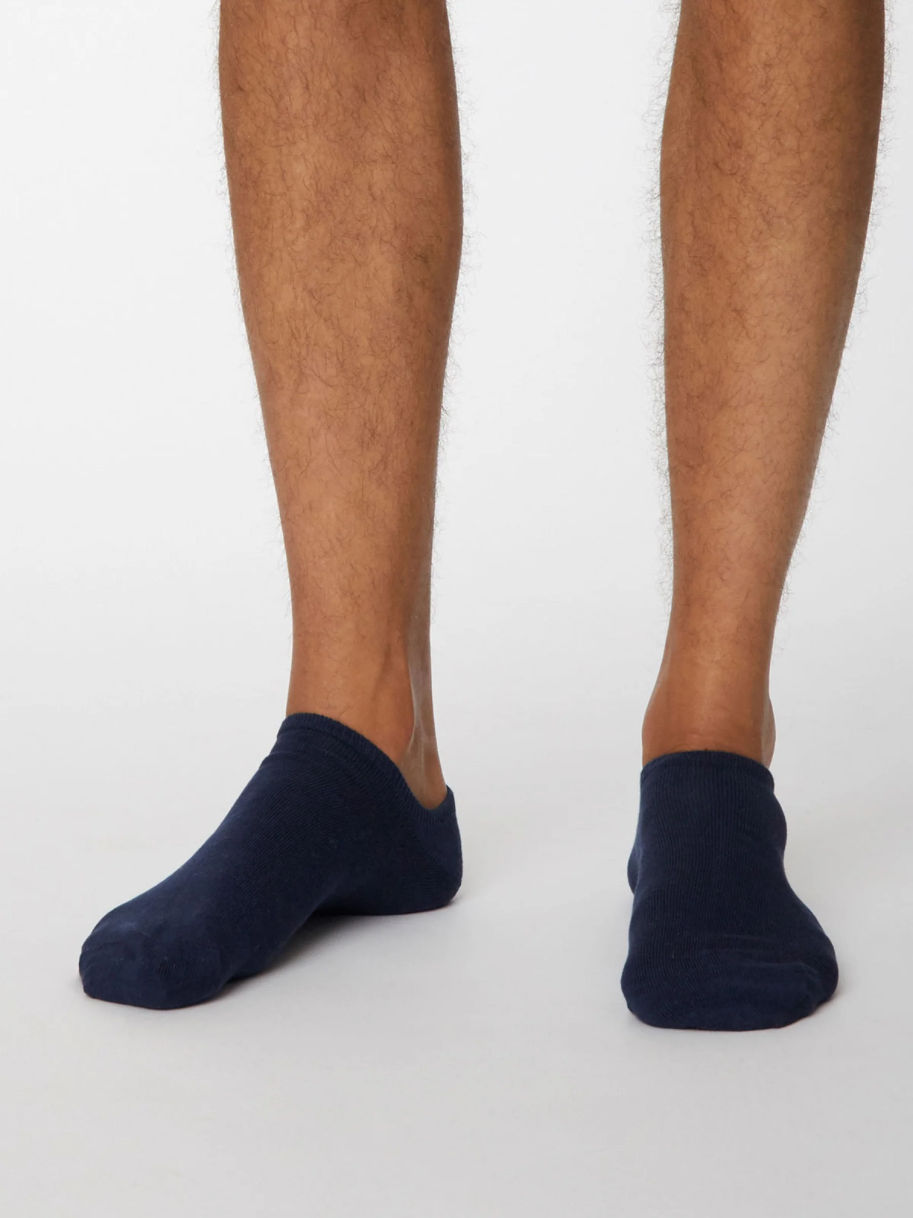 Ashley Trainer Socks - Navy - Flockneti